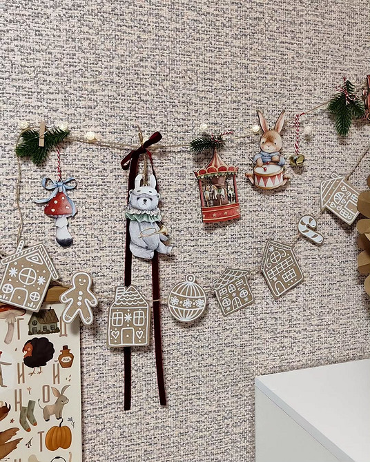 Новогодняя гирлянда своими руками: из чего и как ее сделать, идеи, фото и инструкции