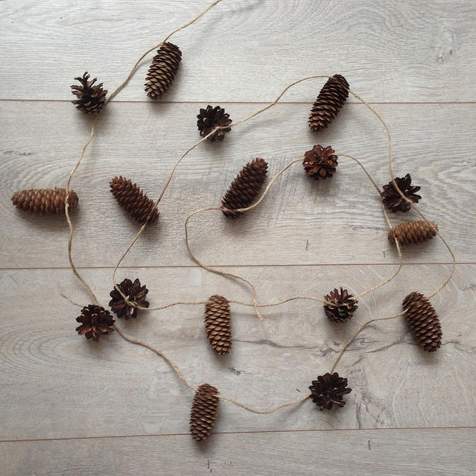 Новогодняя гирлянда своими руками: из чего и как ее сделать, идеи, фото и инструкции