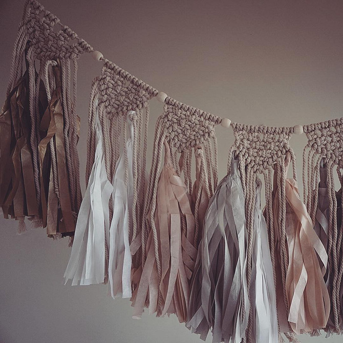 Новогодняя гирлянда своими руками: из чего и как ее сделать, идеи, фото и инструкции