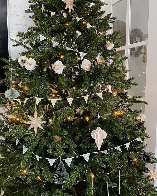 Новогодняя гирлянда своими руками: из чего и как ее сделать, идеи, фото и инструкции