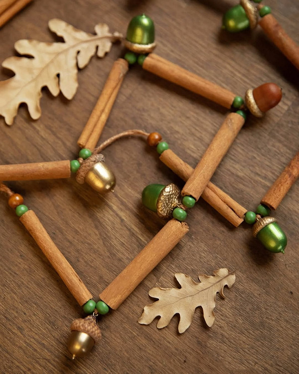 Новогодняя гирлянда своими руками: из чего и как ее сделать, идеи, фото и инструкции