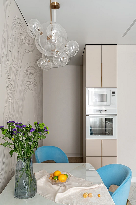 Обои на кухню-2026: подходящие материалы и цвета, тренды нового сезона (63 фото)