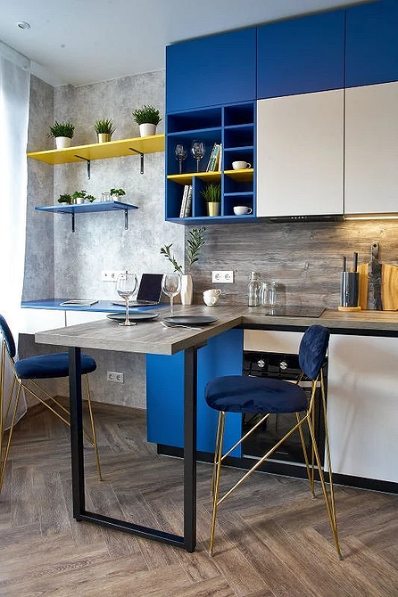 Обои на кухню-2026: подходящие материалы и цвета, тренды нового сезона (63 фото)