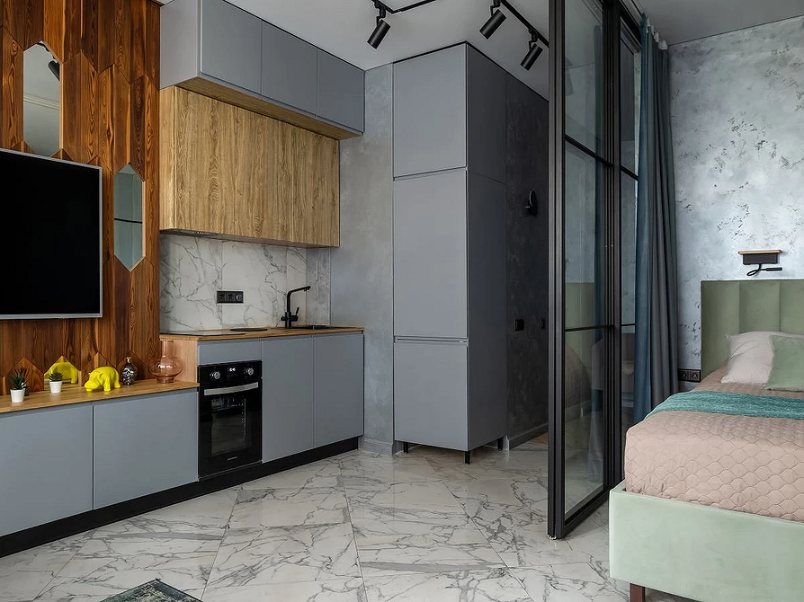 Обои на кухню-2026: подходящие материалы и цвета, тренды нового сезона (63 фото)