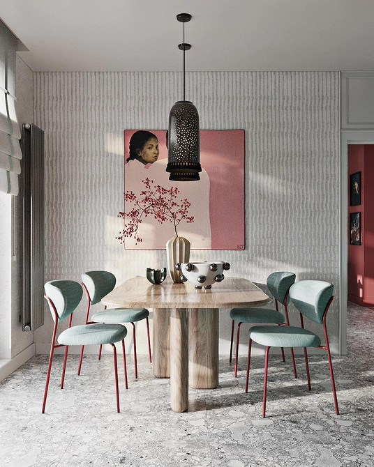 Обои на кухню-2026: подходящие материалы и цвета, тренды нового сезона (63 фото)