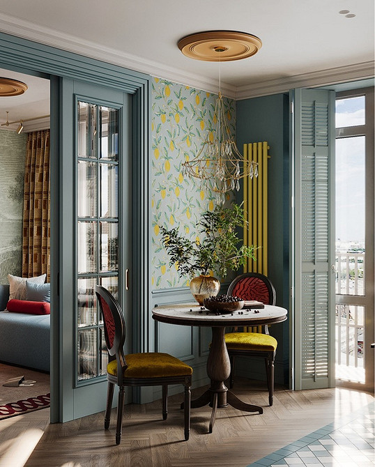 Обои на кухню-2026: подходящие материалы и цвета, тренды нового сезона (63 фото)