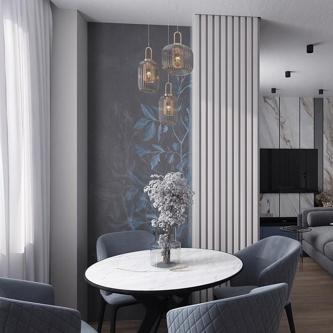 Обои на кухню-2026: подходящие материалы и цвета, тренды нового сезона (63 фото)