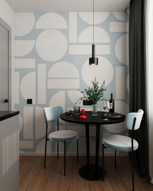 Обои на кухню-2026: подходящие материалы и цвета, тренды нового сезона (63 фото)