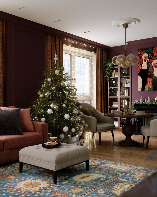 Как украсить квартиру и дом на Новый год 2026: красивые идеи и 67 фото