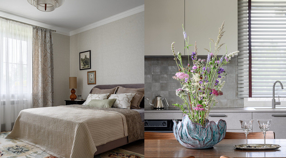 Дом для родителей дизайнера: уютный и продуманный интерьер 86 кв. м