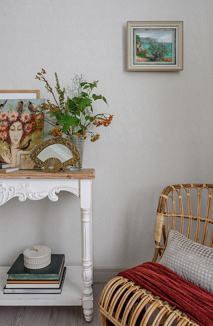 Дом для родителей дизайнера: уютный и продуманный интерьер 86 кв. м