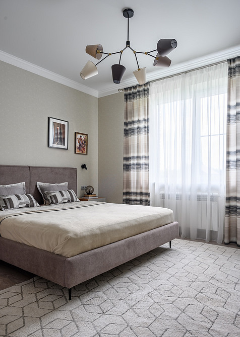 Дом для родителей дизайнера: уютный и продуманный интерьер 86 кв. м