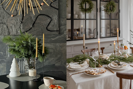 8 идей для украшения праздничного стола, которые легко повторить