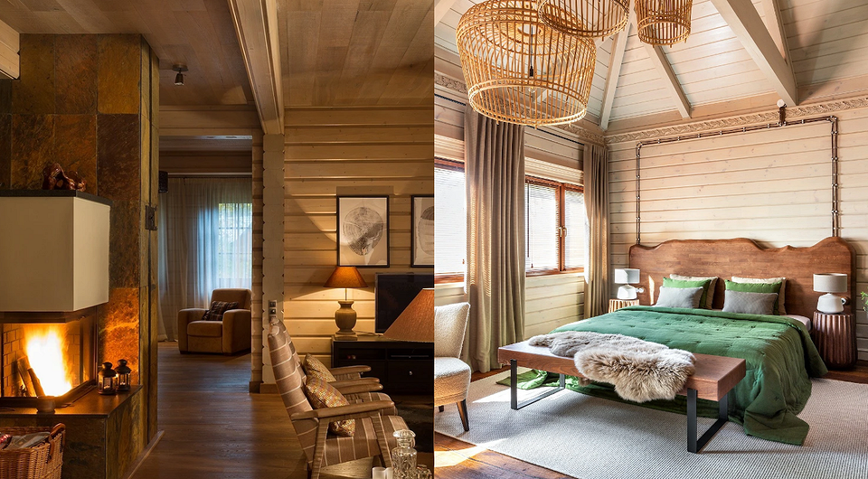 Интерьер в стиле шале: особенности и современные примеры (68 фото)