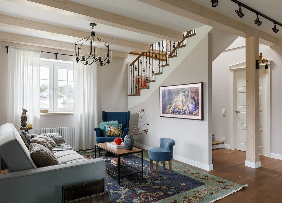 Интерьер в стиле шале: особенности и современные примеры (68 фото)