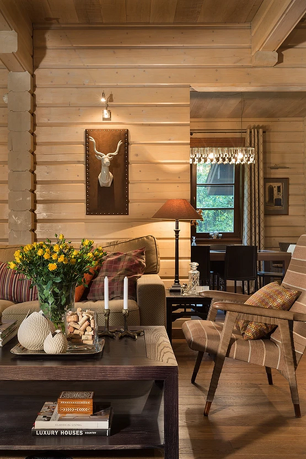 Интерьер в стиле шале: особенности и современные примеры (68 фото)