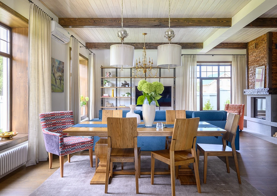 Интерьер в стиле шале: особенности и современные примеры (68 фото)