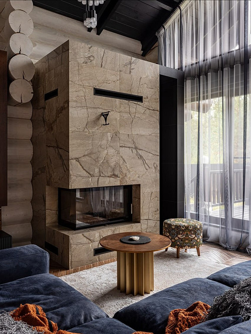 Интерьер в стиле шале: особенности и современные примеры (68 фото)