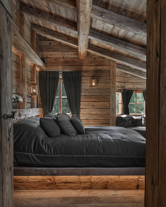 Интерьер в стиле шале: особенности и современные примеры (68 фото)