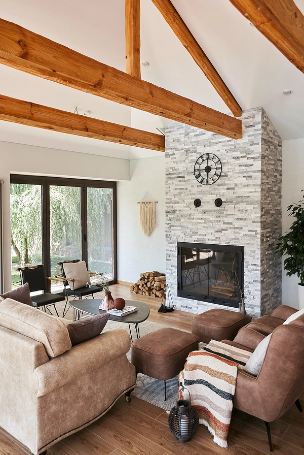 Интерьер в стиле шале: особенности и современные примеры (68 фото)