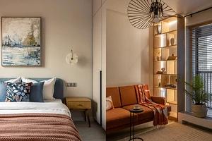 Из «голого» ремонта от застройщика — в стильную квартиру! Уютная однушка 36 кв. м (фото до и после)