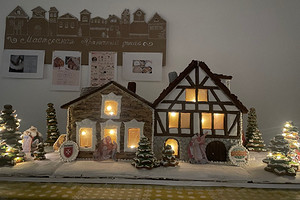 Подопечные фонда «Мальтезер» построили большой пряничный дом