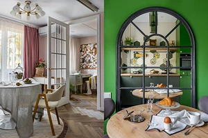 Потрясающая хрущевка с французским настроением! Двушка 44 кв. м с уютным и ярким интерьером