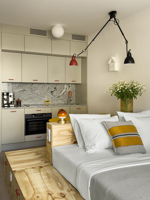 Как разделить комнату на две зоны: 11 способов и 76 фотопримеров