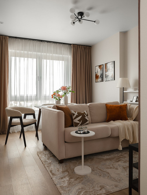 Как разделить комнату на две зоны: 11 способов и 76 фотопримеров