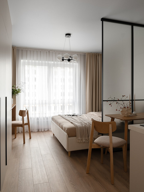 Как разделить комнату на две зоны: 11 способов и 76 фотопримеров