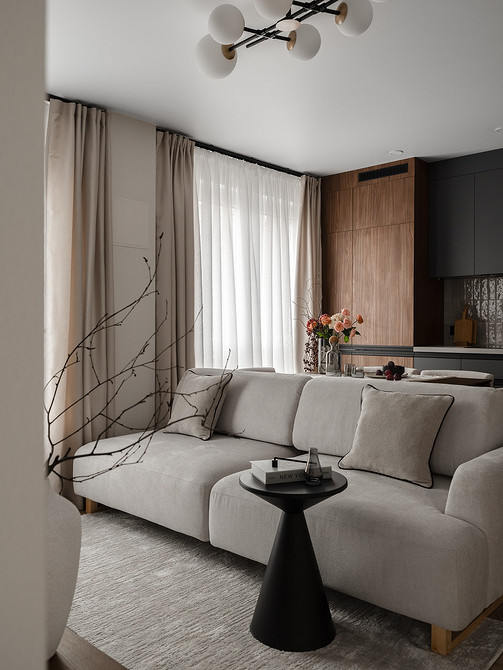 Как разделить комнату на две зоны: 11 способов и 76 фотопримеров