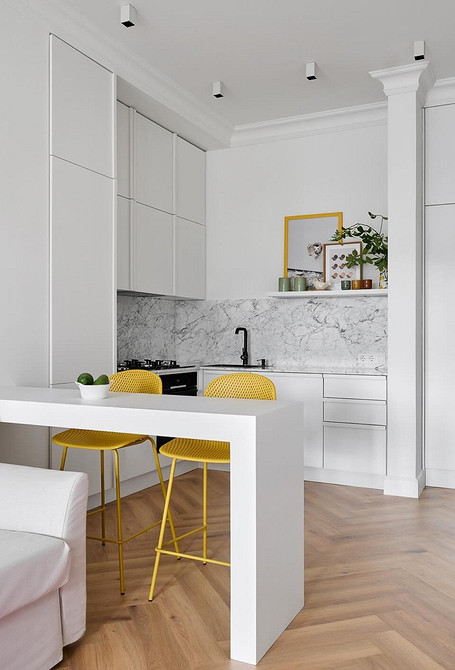 Как разделить комнату на две зоны: 11 способов и 76 фотопримеров