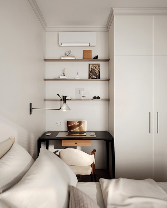 Как разделить комнату на две зоны: 11 способов и 76 фотопримеров