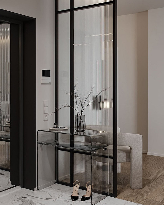 Как разделить комнату на две зоны: 11 способов и 76 фотопримеров