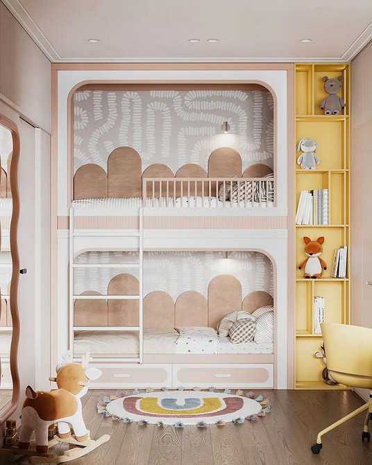 Как разделить комнату на две зоны: 11 способов и 76 фотопримеров