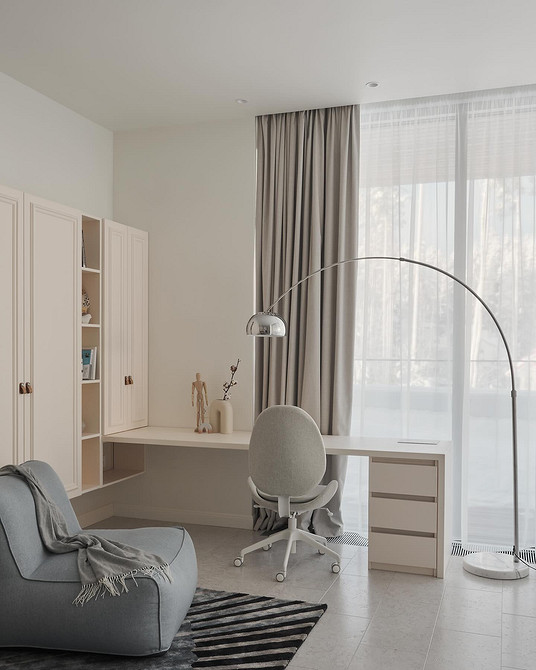 Как разделить комнату на две зоны: 11 способов и 76 фотопримеров