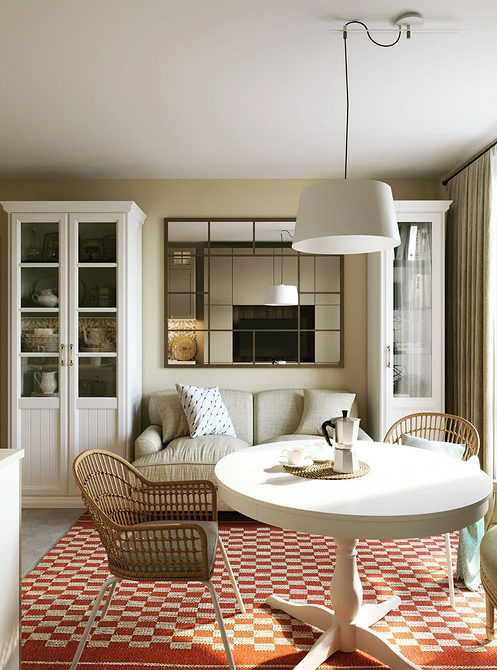 Как разделить комнату на две зоны: 11 способов и 76 фотопримеров