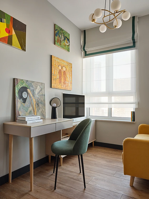 Как разделить комнату на две зоны: 11 способов и 76 фотопримеров