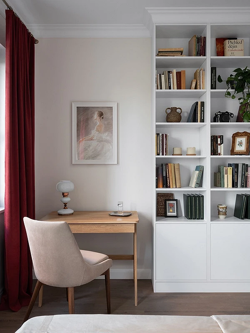 Как разделить комнату на две зоны: 11 способов и 76 фотопримеров