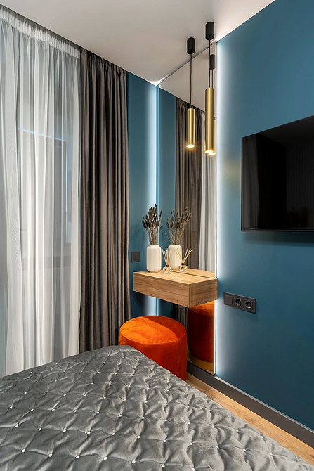 Как разделить комнату на две зоны: 11 способов и 76 фотопримеров