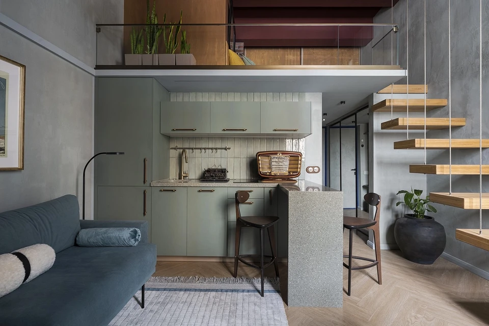 Как разделить комнату на две зоны: 11 способов и 76 фотопримеров