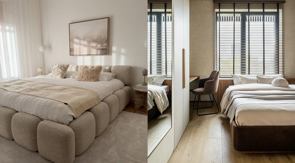 Кровати-2026: трендовые модели и советы по выбору (50 фото)