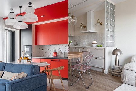 Подсмотрели у дизайнеров: 7 красивых и практичных идей для разделения кухни-гостиной