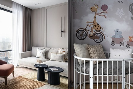 Квартира 53 кв. м для семьи с ребенком: лаконичный интерьер, где уместили все