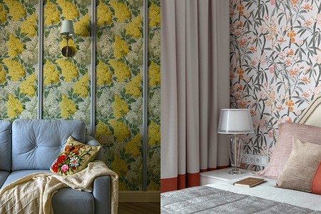 Весна на пороге: 6 классных интерьеров с обоями в цветочек