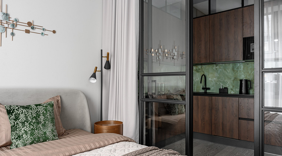 Как в отеле 5 звезд: эффектная квартира 66 кв. м для семьи