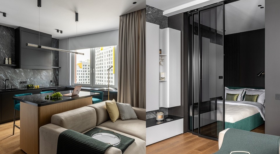 Однушка с функциями двушки: продуманные 35 кв. м для студента