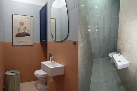 Классные до и после: 5 ванных комнат с типовым ремонтом от застройщика, которые преобразили дизайнеры