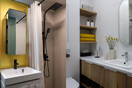 Забудьте про беспорядок: 7 идей хранения в маленькой ванной