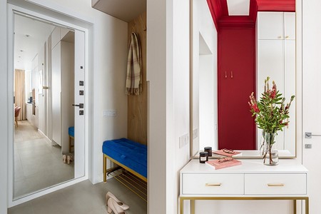 Как разместить зеркало в прихожей? 5 красивых идей от дизайнеров